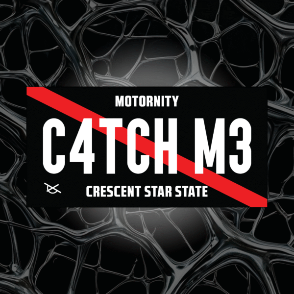C4TCH M3 License Plate