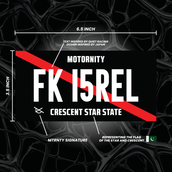FK I5REL License Plate