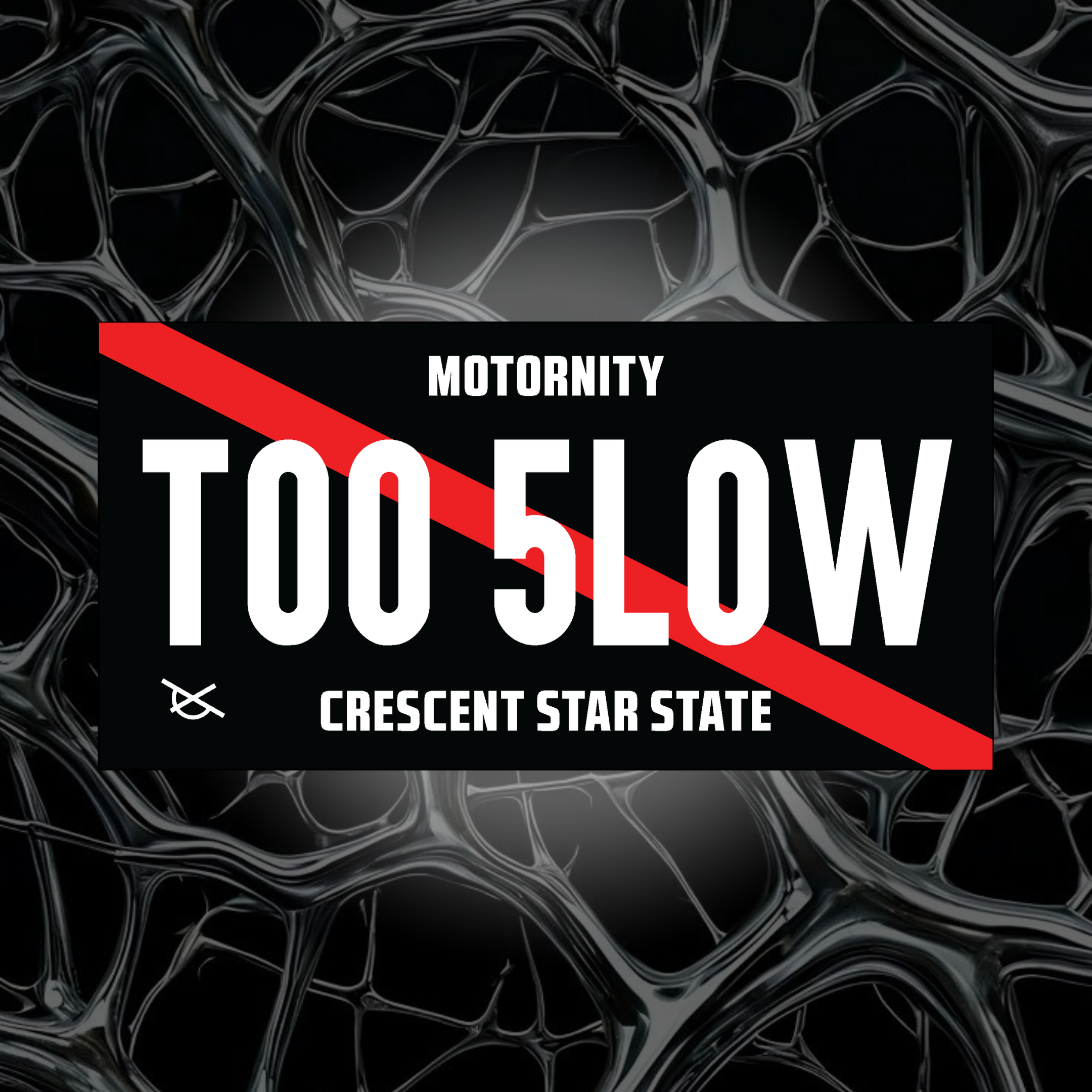 TOO 5LOW License Plate