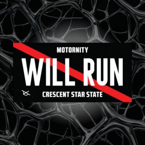 WILL RUN License Plate