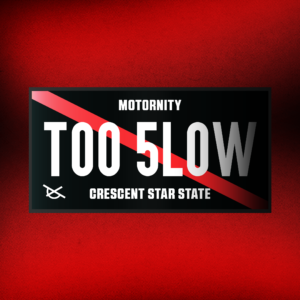 TOO 5LOW License Plate