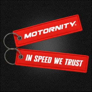 In Speed We Trust Jet Tag (Red)