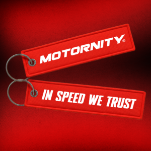 In Speed We Trust Jet Tag (Red)